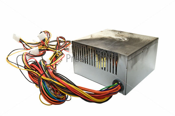 Power supply from PC, burnt due to jump voltage