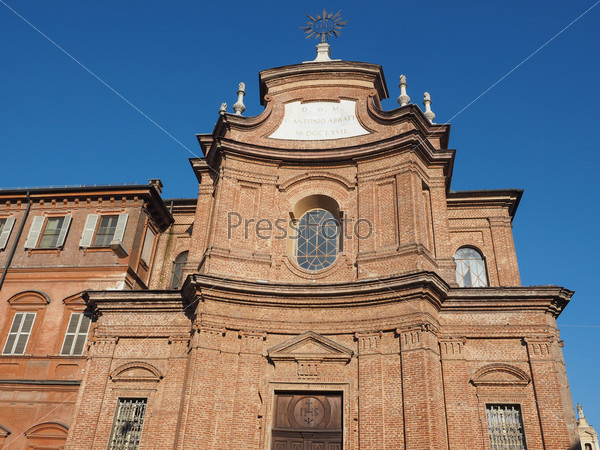 Church of Sant Antonio meaning St Anthony in Chieri Italy