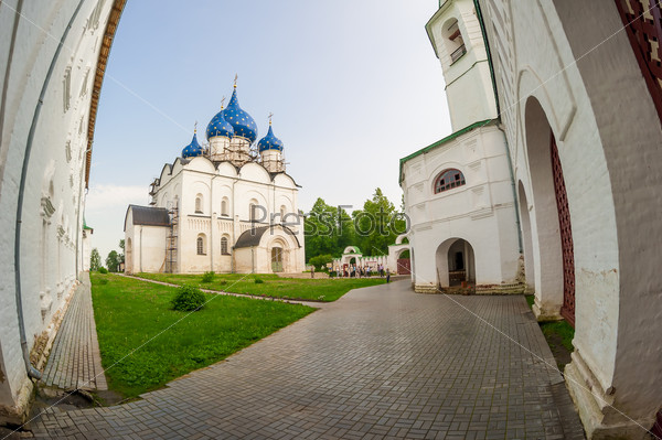 The famous and beautiful place Suzdal - Kremlin