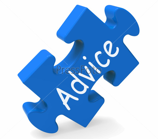 Advice Shows Support Help And Assistance Information