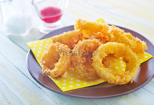 Ready to Eat Appetizing Fried Onion Rings