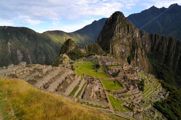 Machu Picchu is the famous lost city of the Incas near the river Urubamba located in the region of the sacred valley of Cuzco. Machu Picchu is a UNESCO world heritage site and one of the 7 new world