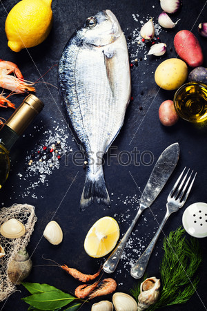 Delicious fresh fish