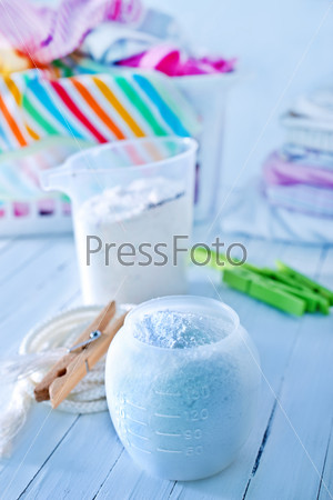 Detergent for a laundry washer