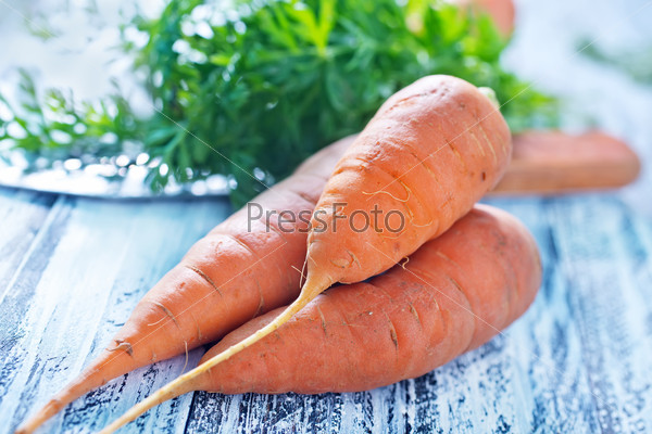Raw carrot, stock photo