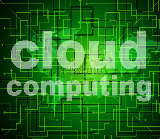 Cloud Computing Means Computer Network And Cloud-Computing