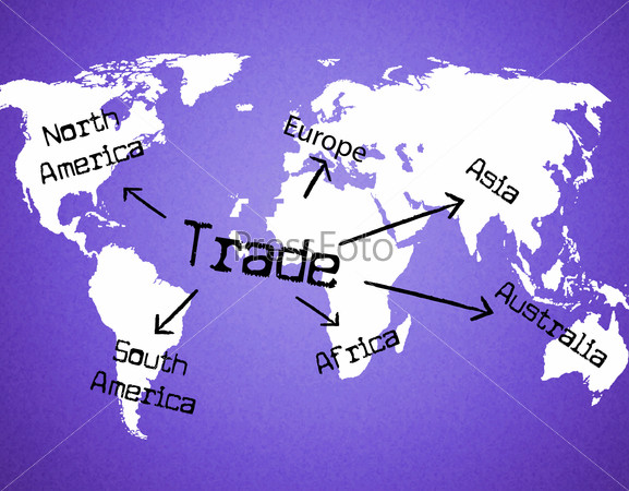 Trade Worldwide Meaning Global Importing And Globally