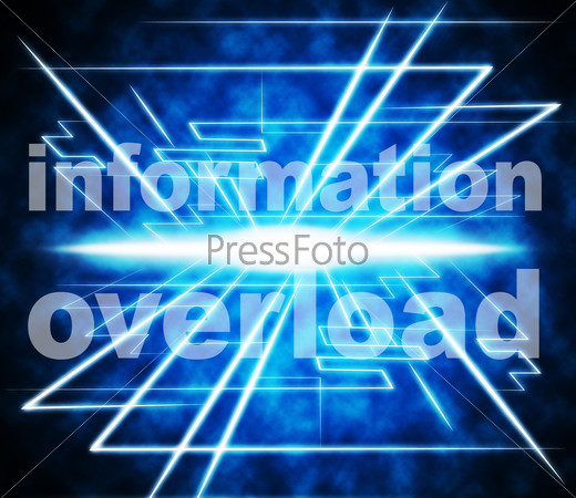 Data Overload Meaning Burdened Info And Bytes