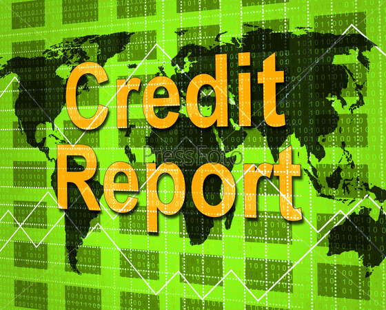Credit Report Representing Debit Card And Analysis