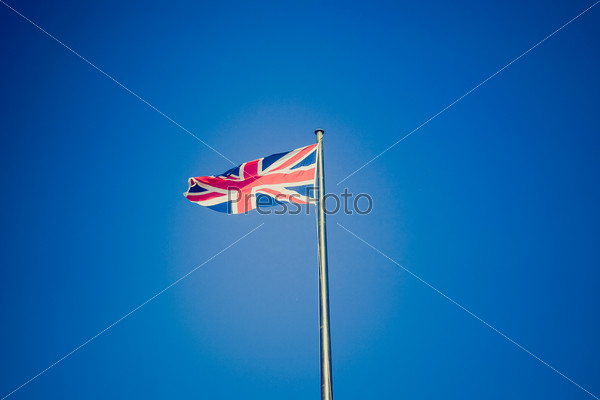 Vintage retro looking Union Jack national flag of the United Kingdom (UK)
