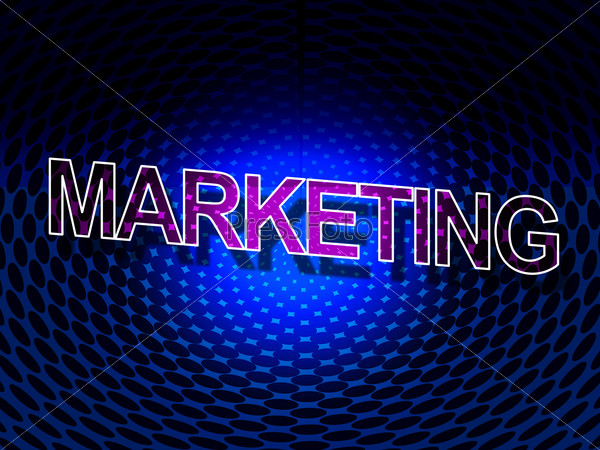 Marketing Sign Representing Merchandise Promotion And Promo