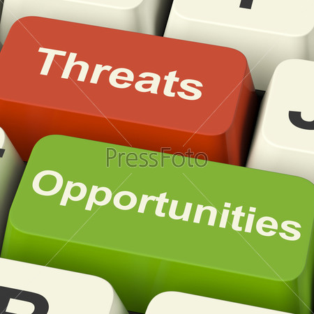 Threats And Opportunities Computer Keys