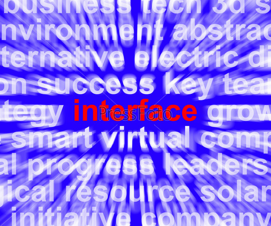 Interface Word Meaning Remote Operation Of Software Or Systems