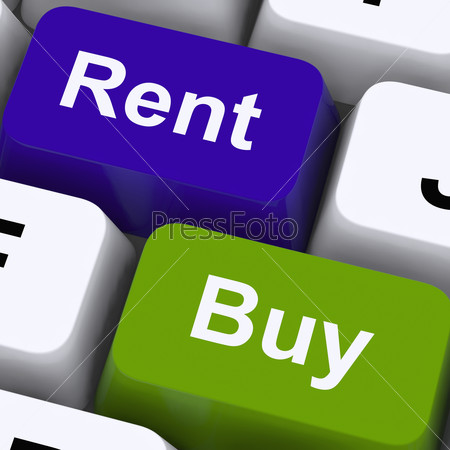 Rent And Buy Keys Show House Purchase Or Rental