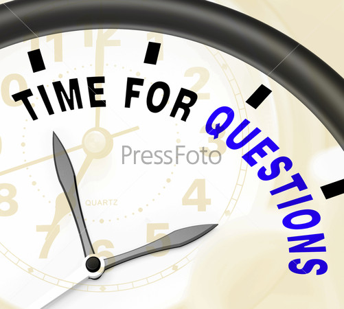 Time For Questions Message Shows Answers Needed