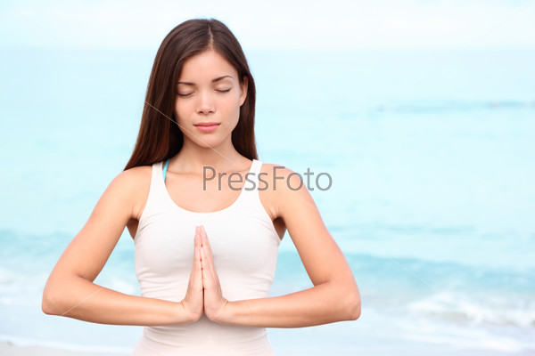 Yoga woman meditation
