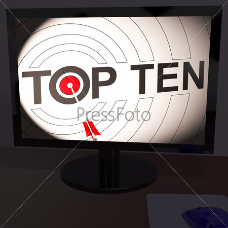 Top Ten On Monitor Shows Eligible Ranking Or Musical Competition