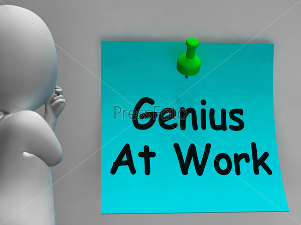 Genius At Work Meaning Do Not Disturb