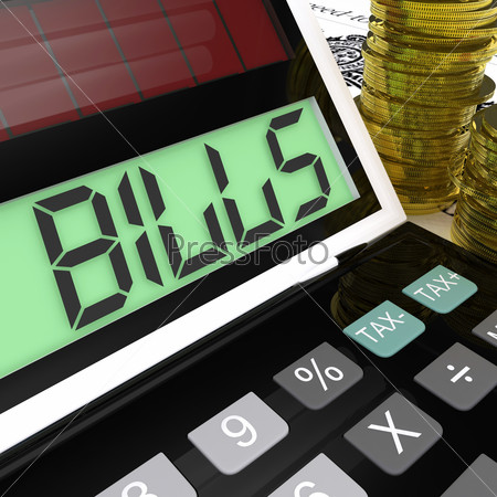 Bills Calculator Meaning Invoices Payable And Owing