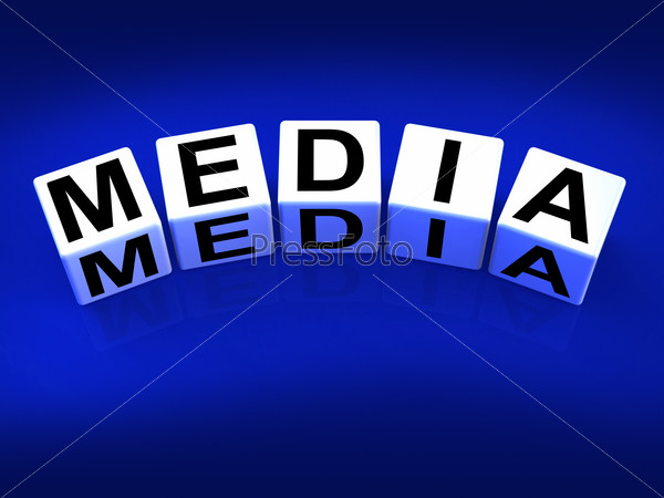 Media Blocks Referring to Radio TV Newspapers and Multimedia
