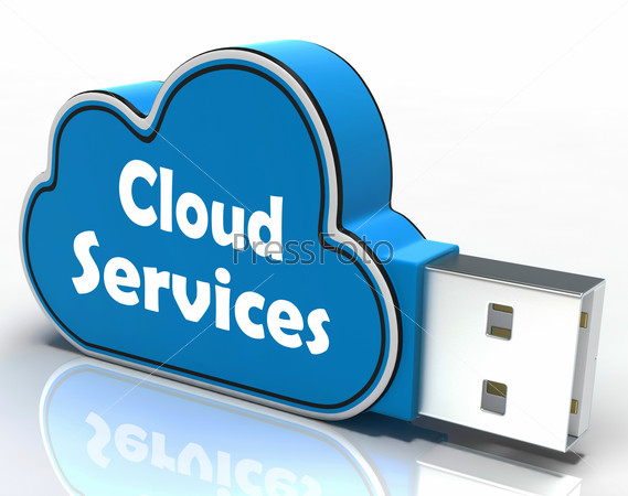 Cloud Security Cloud Pen drive Meaning Online Security Or Privacy Solution