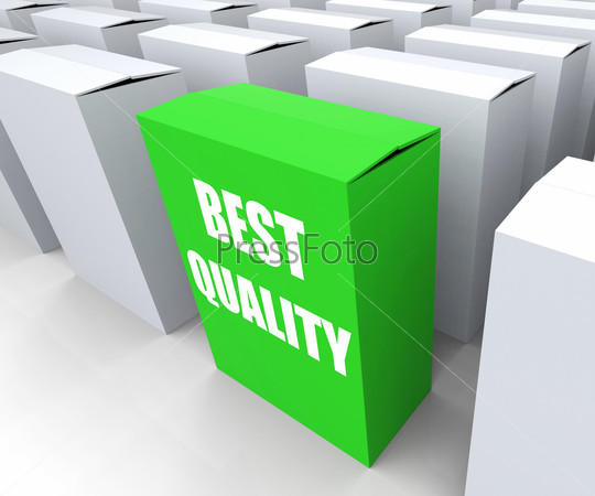 Best Quality Box Representing Premium Excellence and Superiority