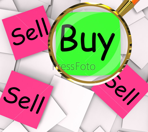 Buy Sell Post-It Papers Meaning Buying And Selling
