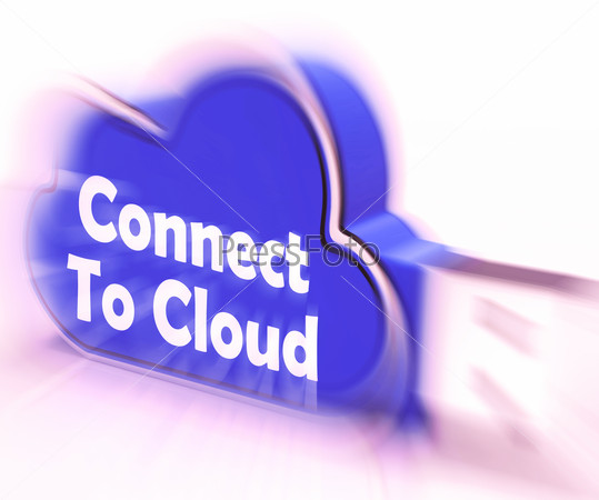Connect To Cloud USB drive Meaning Connection Support And Cloud Business