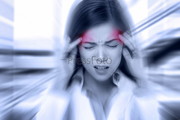 Doctor woman stressed