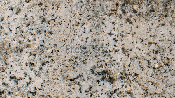 Macro shot of the surface of the cinder block . Cinder block of cement and clinker