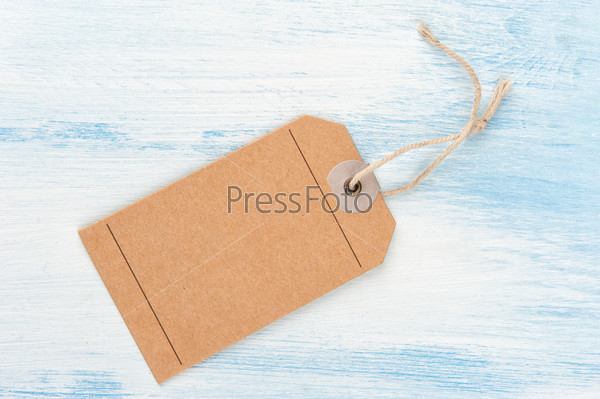 Brown Gift Tag