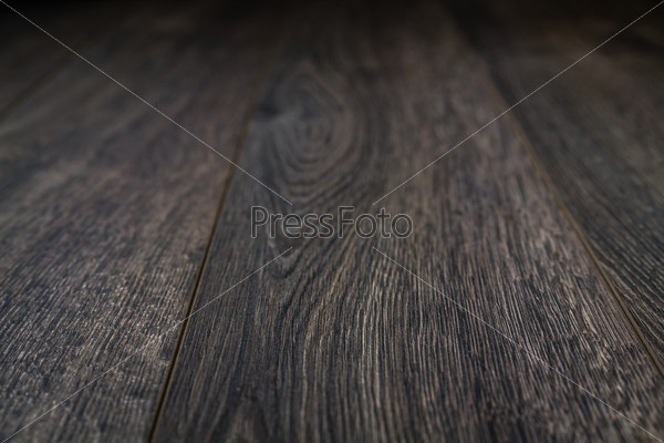 Brown wood plank texture and background, top view