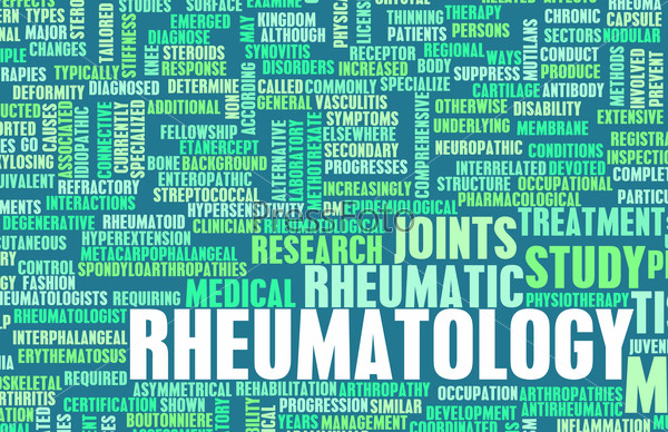 Rheumatology or Rheumatologist Medical Field Specialty As Art