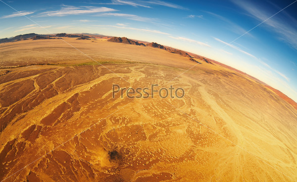 Namib Desert, bird\'s-eye view