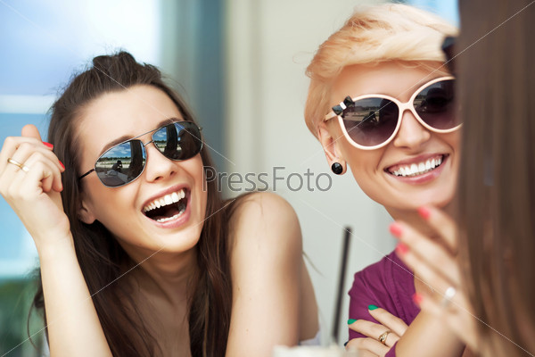 Smiling women