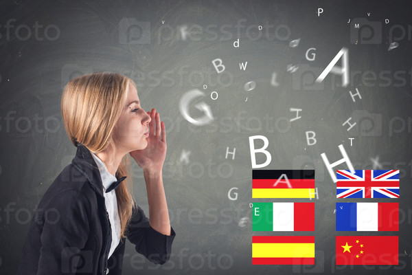 Foreign Language. Concept - Learning, Speaking, Travel