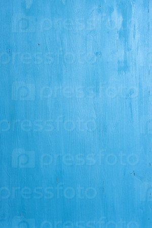 close up of Blue painted wood background