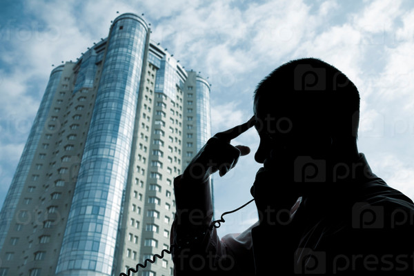Special toned photo f/x,focus point on businessman, stock photo