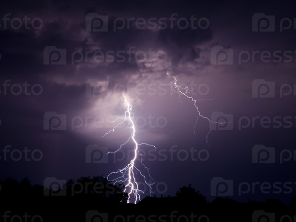 Lightning, stock photo