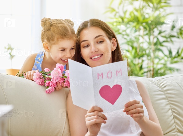Stock Photo: happy mothers day