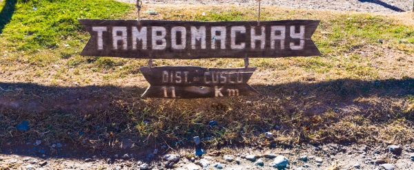 Tambomachay -archaeological site in Peru, near Cuzco. Devoted to cult of water, here he loved to rest great Inca.