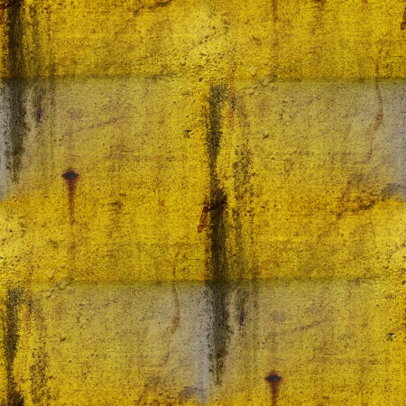 Seamless background paint yellow texture grunge old metal iron d