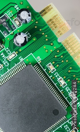Computer Component Circuit Board Memory Processor Networking Card