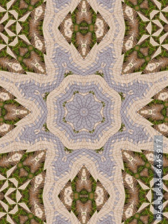 brown color drawing in kaleidoscope pattern - brown color drawing in kaleidoscope pattern for background