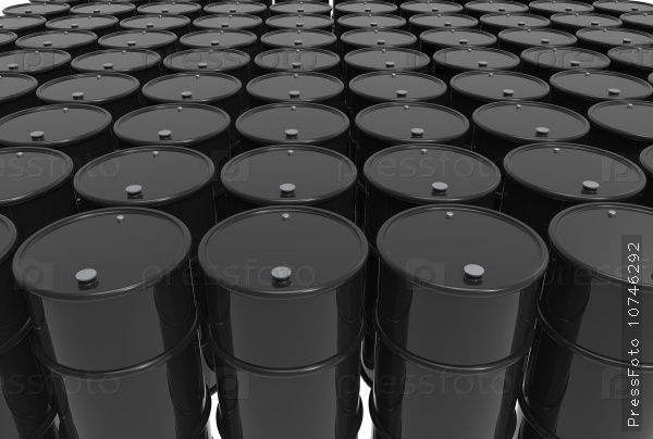 Group of barrels of oil