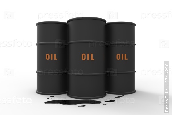 Group of barrels of oil