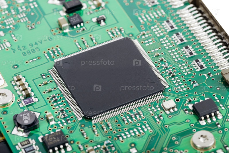 Электронная плата - Stock Image - Everypixel