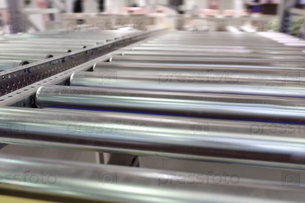 Image of automatic packing conveyor, stock photo