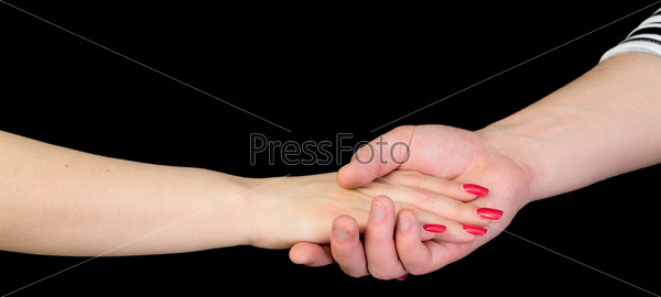 Обои рука парня и девушки