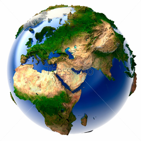 Виртуальный 3D глобус земли онлайн